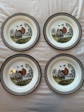 NEW - Legend Turkey Salad/Dessert Plates - Set of 4